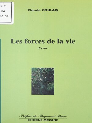 cover image of Les Forces de la vie